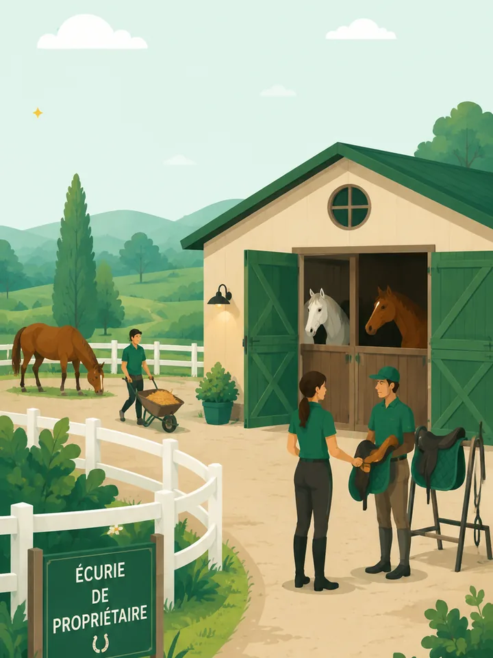 Livery yard